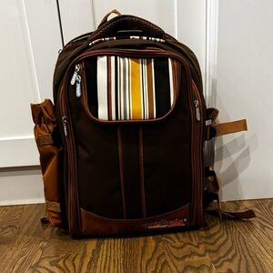 Picnic Basket Portable Outdoor Backpack